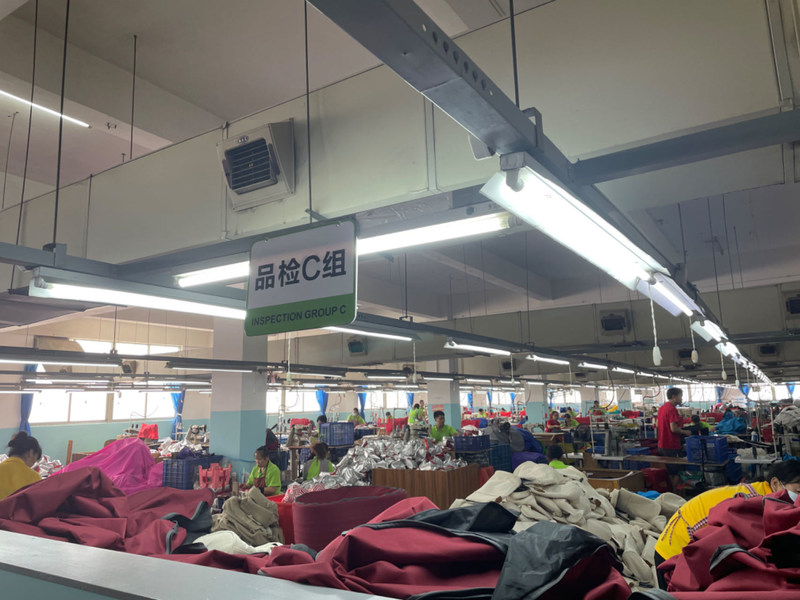 XIAMEN GREENLIKE BAG CO.,LTD manufacturer production line